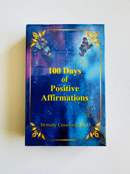 100 Days of Positive Affirmations Card Deck